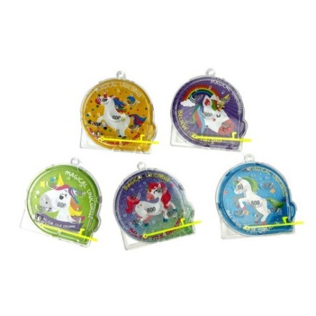 5 MINI FLIPPER LICORNE JOUET POUR PINATA