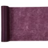 CHEMIN DE TABLE VIOLET OU PRUNE 30 CM X 10 METRES 