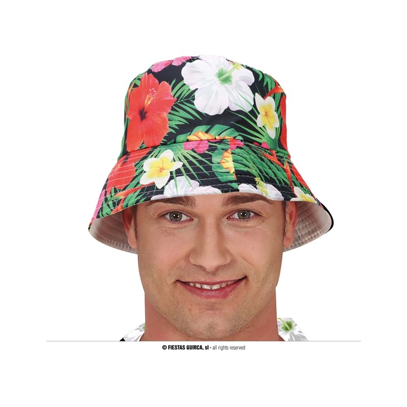 BOB COLORE AVEC MOTIFS THEME HAWAI