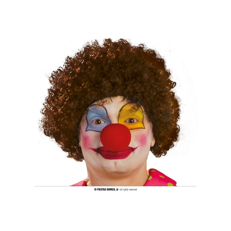 PERRUQUE POP BOUCLEE MARRON OU CHATAIN PERRUQUE POP BOUCLEE MARRON OU CHATAIN