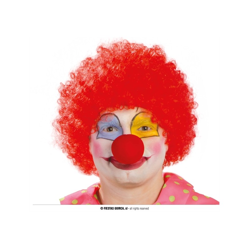 PERRUQUE POP BOUCLEE ROUGE PERRUQUE POP BOUCLEE ROUGE