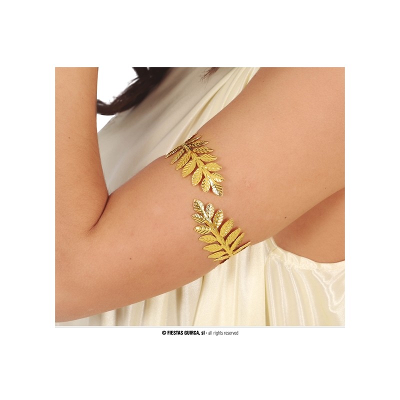 BRACELET ROMAIN FEUILLE DE LAURIER - TOUR DE BRAS BRACELET ROMAIN FEUILLE DE LAURIER - TOUR DE BRAS