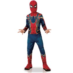 DEGUISEMENT SPIDERMAN IRON INFINY WAR TAILLE 7-8 ANS 