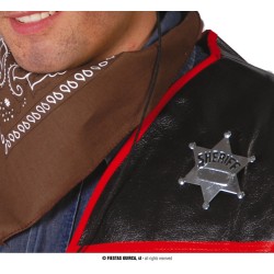 ETOILE DE SHERIF METAL ARGENT
