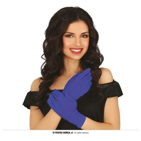 GANTS BLEUS COURTS 20 CM