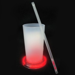 PAILLE LUMINEUSE +STICK FLUO GLOW STICK COULEURS ASSORTIES