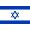 DRAPEAU ISRAEL EN TISSUS 90 X 150 CM
