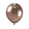 50 BALLONS SHINY ROSE GOLD LATEX 13CM 