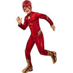 DEGUISEMENT SUPERHEROS THE FLASH MOVIE SUPER HEROS DC COMICS TAILLE 7-8 ANS