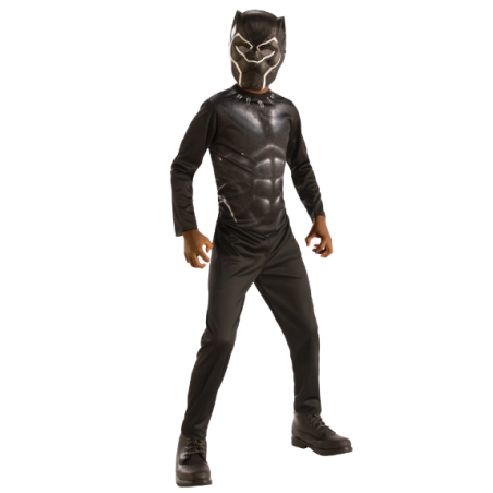 DEGUISEMENT SUPERHEROS BLACK PANTHER TAILLE 11-14 ANS