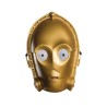MASQUE VACUFORM C3PO ADULTE STAR WARS
