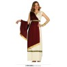 DEGUISEMENT DEESSE ROMAINE BLANCHE ET ROUGE TAILLE S