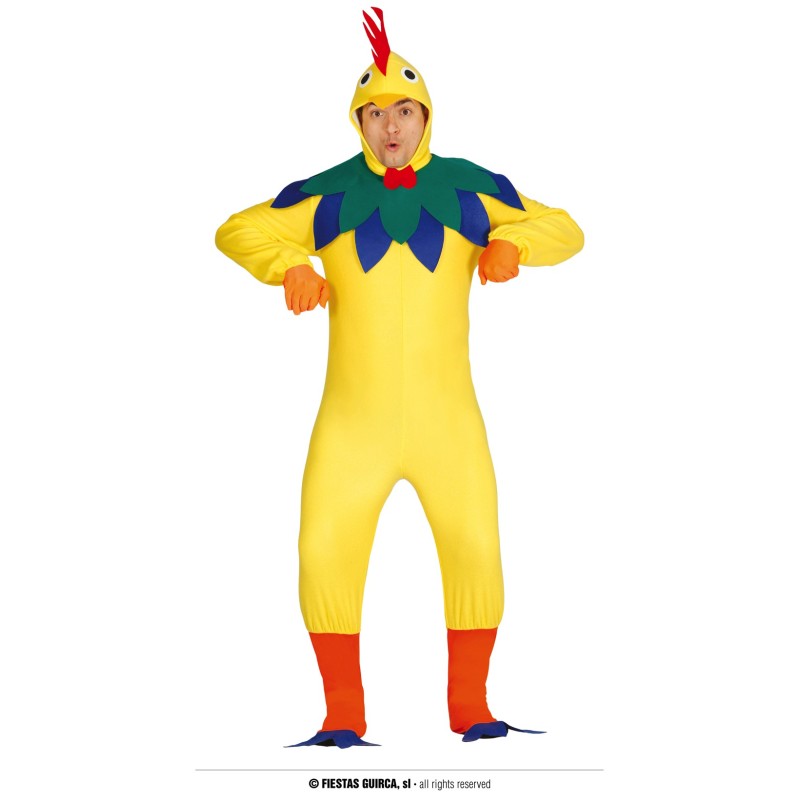 DEGUISEMENT POULE OU POUSSIN JAUNE TAILLE L