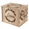 TIRELIRE MARIAGE NATUREL 22 X 30 CM 
