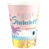 10 GOBELETS HELLO SUMMER 27 CL