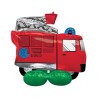 BALLON METALLIQUE AIRLOONZ CAMION DE POMPIER 106CM X 88CM 