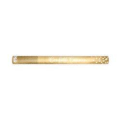 CANON CONFETTIS COEUR DORE 60 CM