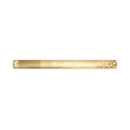 CANON CONFETTIS COEUR DORE 60 CM