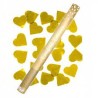 CANON CONFETTIS COEUR DORE 60 CM