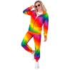 DEGUISEMENT JOGGING OU SURVETEMENT ARC-EN-CIEL ANNEE 80-90 TAILLE M