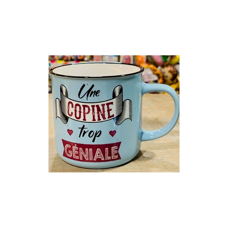 MUG COULEUR UNE COPINE TROP GENIALE MUG COULEUR UNE COPINE TROP GENIALE