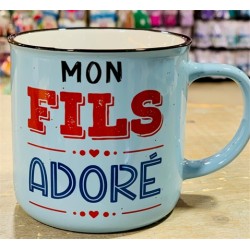 MUG POUR MON FILS ADORE