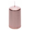 BOUGIE CYLINDRIQUE ROSE GOLD  4 CM X 6 CM 