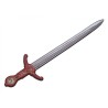 EPEE CHEVALIER LION ROUGE EN MOUSSE 12.35 X 50 CM 