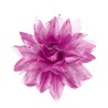 FLEURS POUR CHEVEUX ROSE FUCHSIA