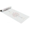 CHEMIN DE TABLE MON BAPTEME 28 CM X 3 M 