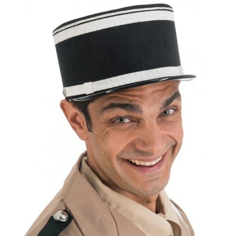 CHAPEAU KEPI DE GENDARME DE SAINT TROPEZ CHAPEAU KEPI DE GENDARME DE SAINT TROPEZ