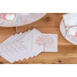 8 CARTES DE REMERCIEMENT + ENVELOPPES MON BAPTEME 10 CM X 10 CM 