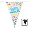 GUIRLANDE FANION JOYEUX ANNIVERSAIRE MULTICOULEUR 6 M 