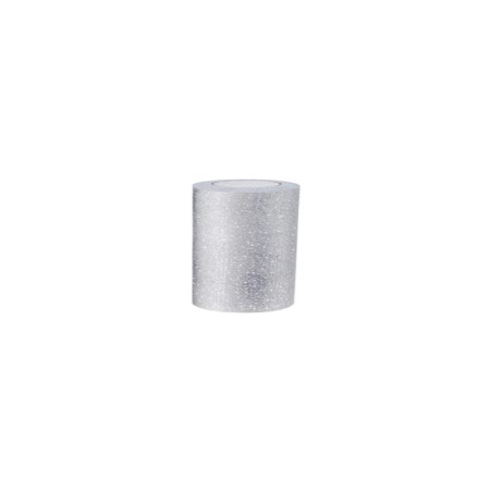 ROULEAU DE TULLE ARGENT 8 CM X 20 M
