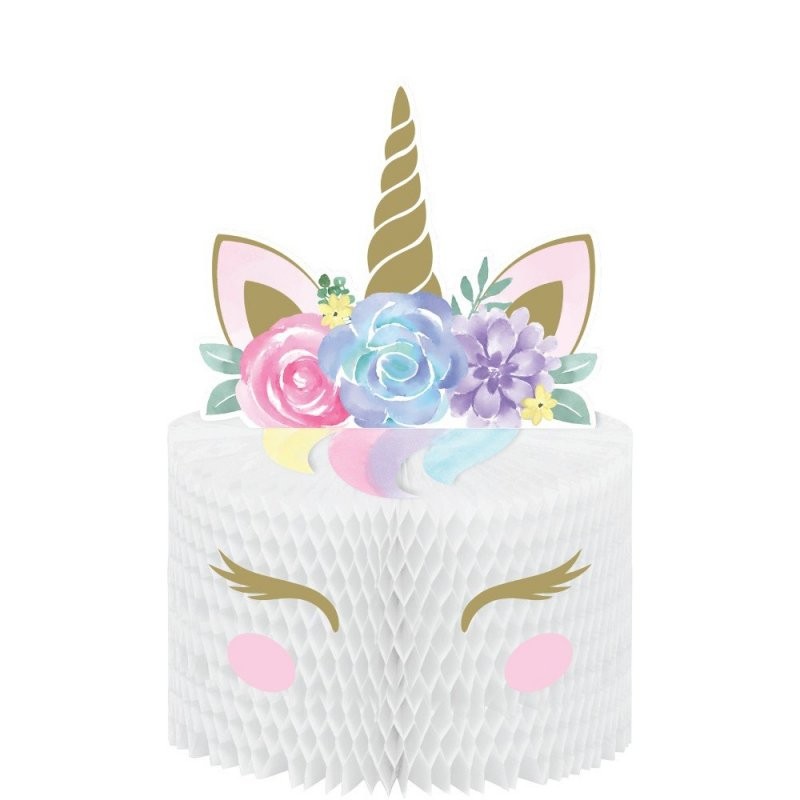 CENTRE DE TABLE EN PAPIER LICORNE UNICORN BABY CENTRE DE TABLE EN PAPIER LICORNE UNICORN BABY
