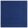 25 SERVIETTES PAPIER CRYSTAL BLEU ROI COL 8 33 X 33 CM