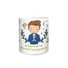 BOUGIE CERAMIQUE COMMUNION GARCON 