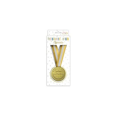 MEDAILLE D'OR D'UNE SUPER MAITRESSE 