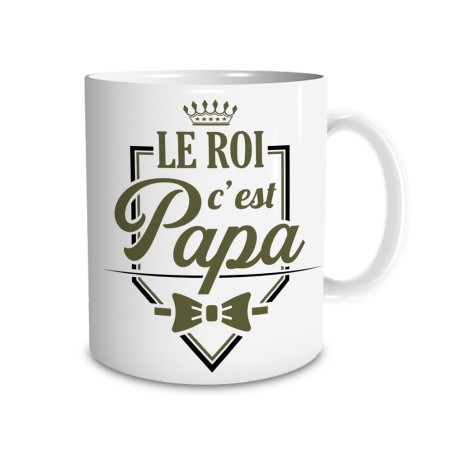 MUG LE ROI C'EST PAPA
