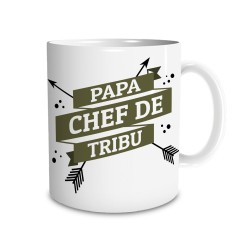 MUG PAPA CHEF DE TRIBU 