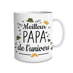 MUG MEILLEUR PAPA DE L'UNIVERS 