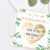 4 CARTES A GRATTER ANNONCE DE TEMOIN