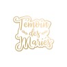 BROCHE TEMOIN DES MARIES
