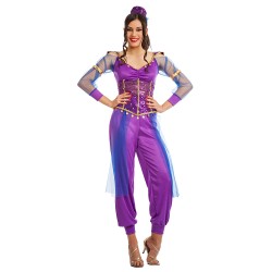 DEGUISEMENT FEMME PRINCESSE ARABE SAMIRA TAILLE S 