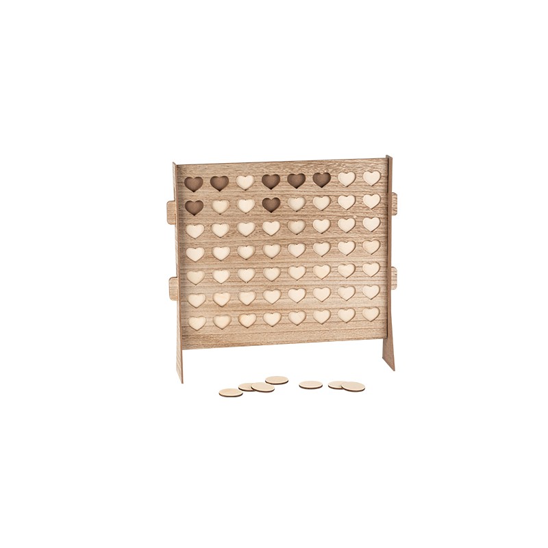 LIVRE D'OR PUISSANCE COEUR 46.5 X 46 X 11 CM 