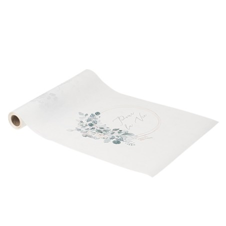 CHEMIN DE TABLE JARDIN BOTANIQUE POUR LA VIE 28 CM X 3 M