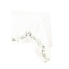 NAPPE JARDIN BOTANIQUE VERT SAUGE ET BLANC 145 CM X 240 CM