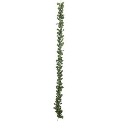 GUIRLANDE DE FEUILLES EUCALYPTUS VERT BLANCHI 180 CM 