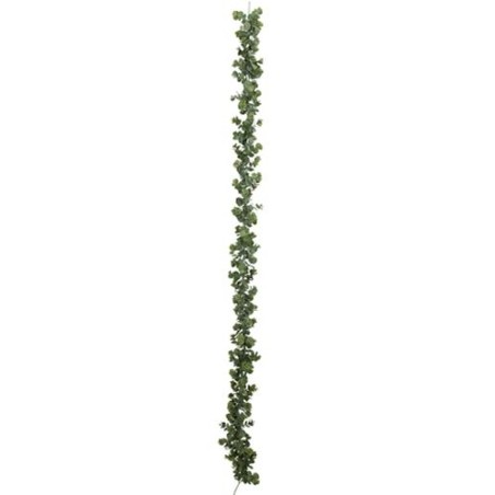 GUIRLANDE DE FEUILLES EUCALYPTUS VERT BLANCHI 180 CM 