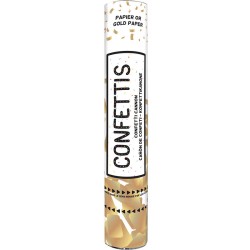 CANON A CONFETTIS PAPIER OR 30 CM 